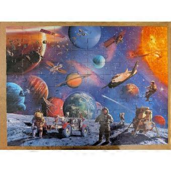 Space Explorers with glow in the dark Jigsaw Puzzle RNB1062