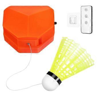 1 Set Badminton Trainer Badminton Self Practice Aid Elastic Badminton Trainer Tennis Trainer Portable Badminton Set-bj