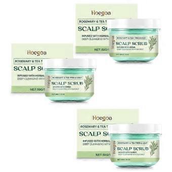 1-3x Rosemary Scalp Scrub, A Gentle Scalp Treatment That Cleanses Exfoliates