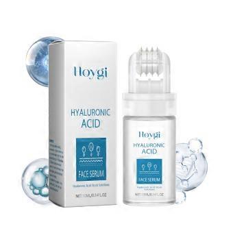 Hyaluronic Acid Roller Serum Contains Glycerin, Hydroxyethyl Cellulose, And Serum Proteins
