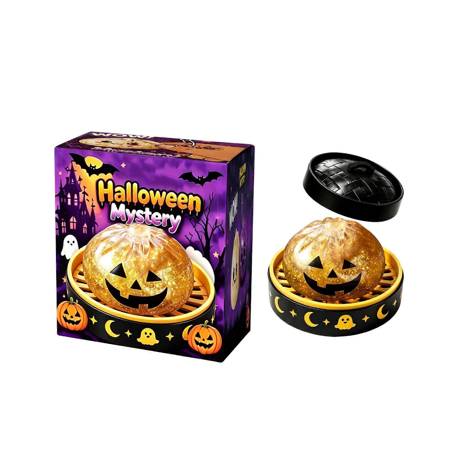 Bun Squishy Toy Brown Face Character