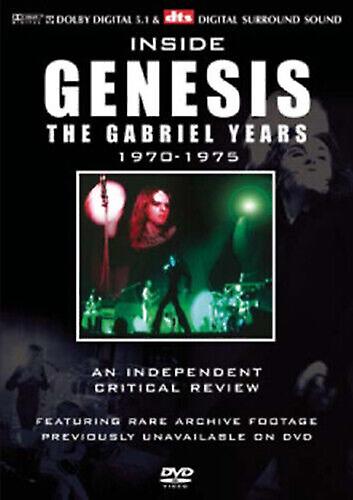 Genesis Inside Genesis - The Gabriel Years DVD (2005) Genesis cert E - Region 2