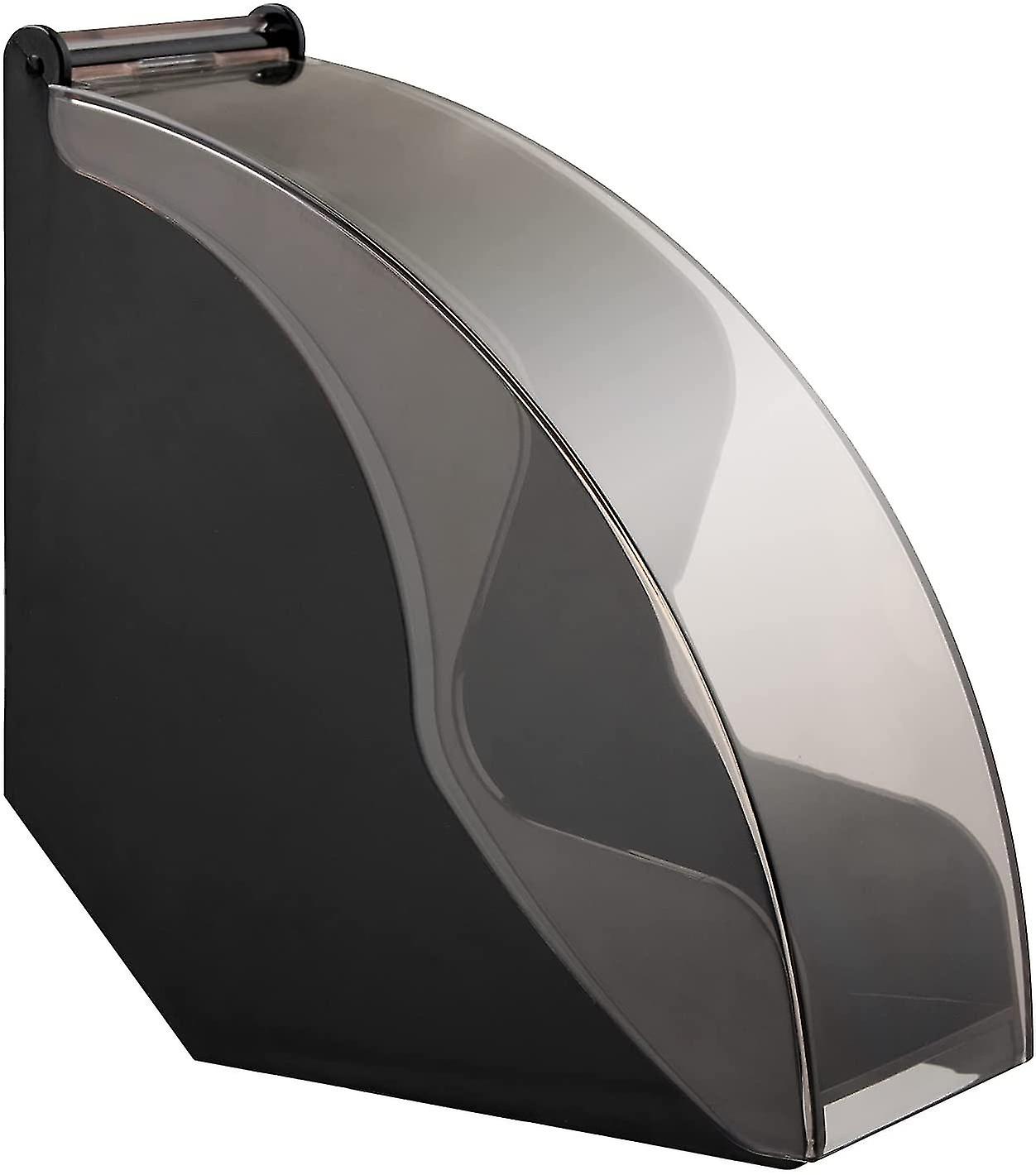 Coffee Filter Holder, Coffee Filter Box With Dustproof Cover, Filter Paper Holder For Coffee Shop, Home, Storage Capacity Of 100 Pcs Paper Filters