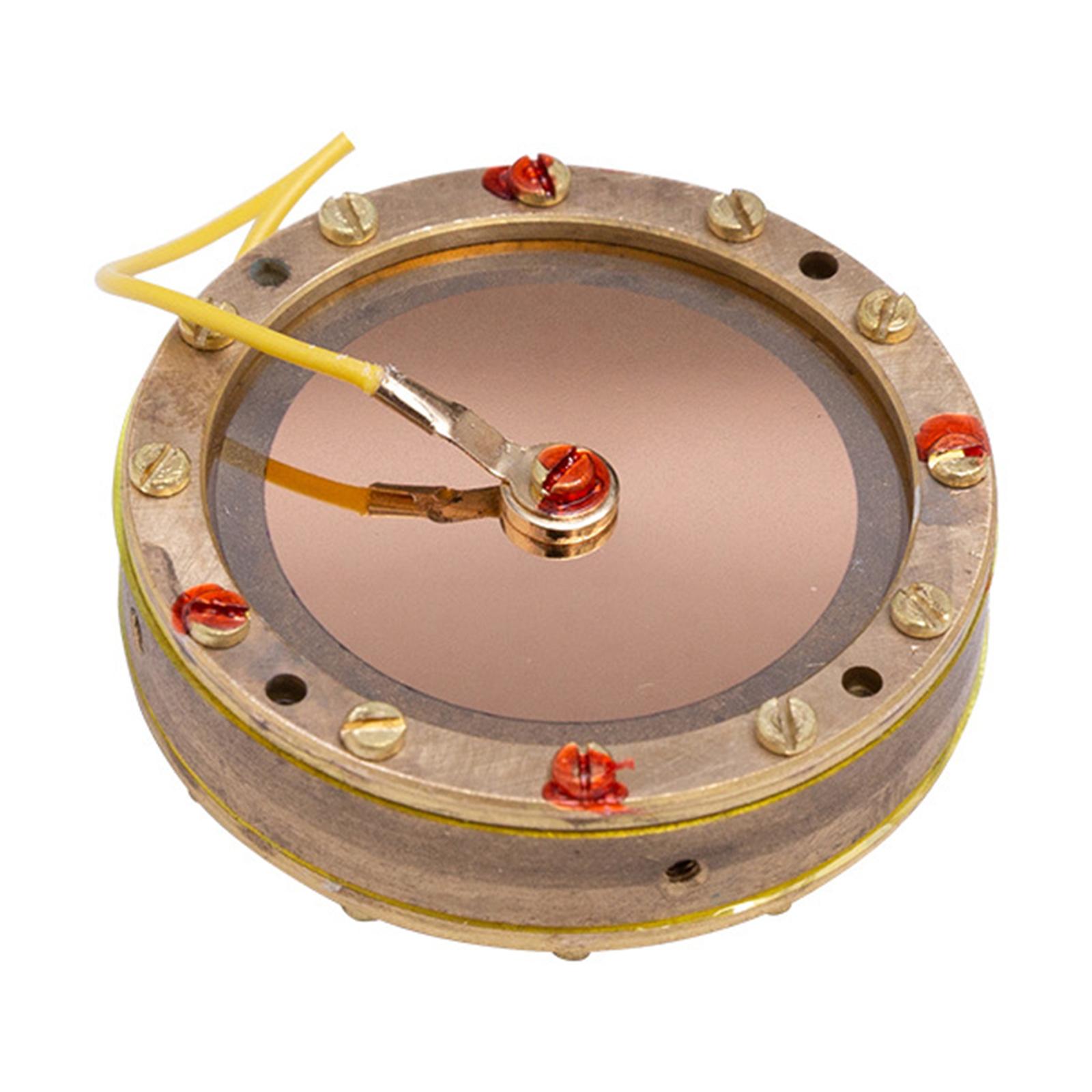 Gold-plating Dual-faced Microphone Large Diaphragm for Studio Recording Mic