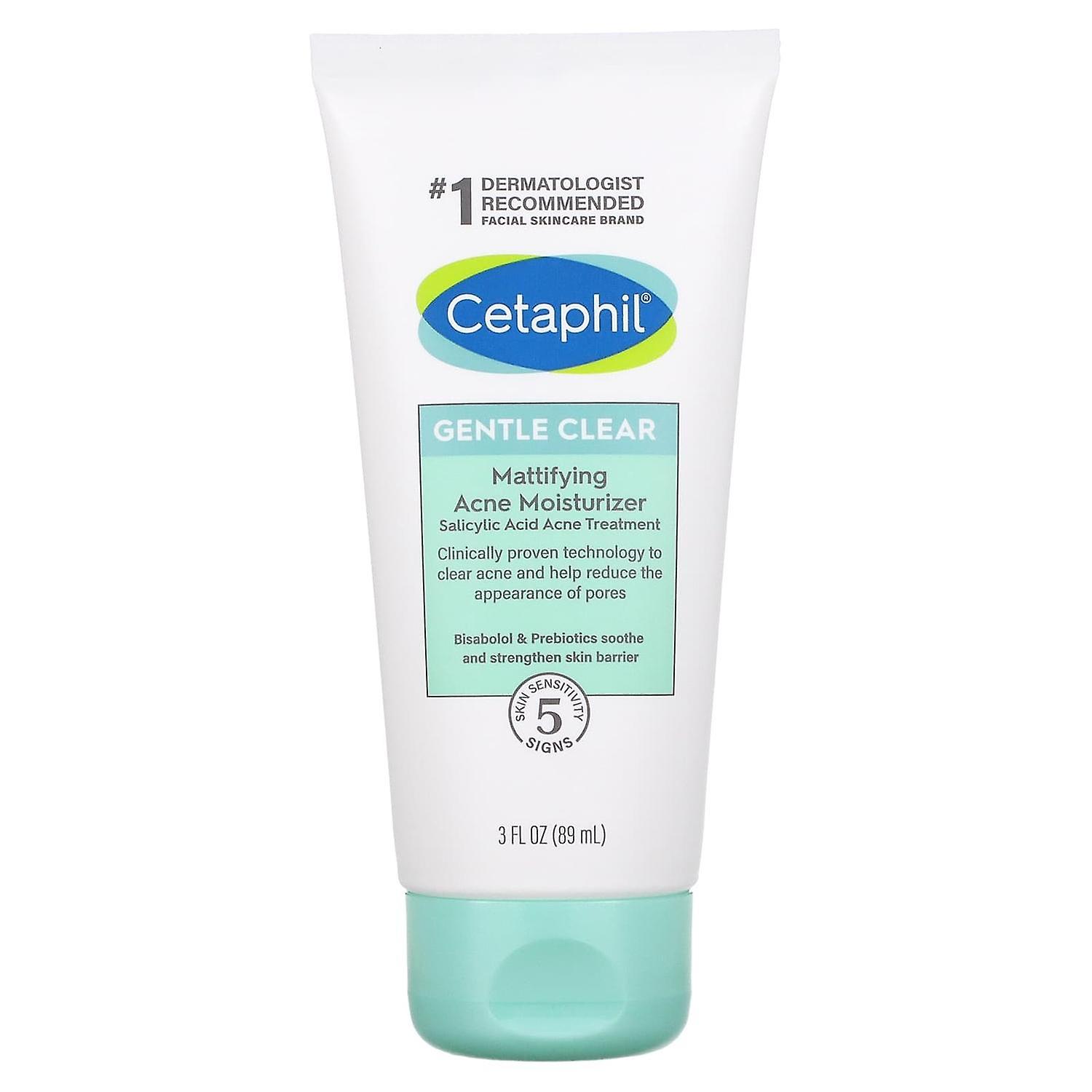 Cetaphil, Gentle Clear, Mattifying Acne Moisturizer, 3 fl oz (89 ml)