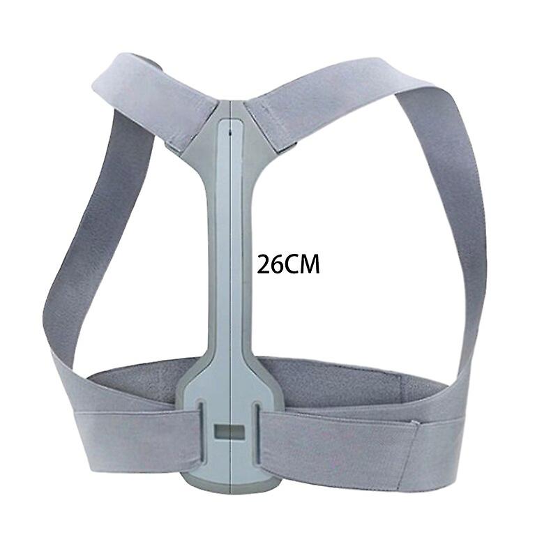 Back Support Posture Corrector Clavicle Spine Shoulder Support Belt Back Pain Relief Posture Correction Student Adults-gray