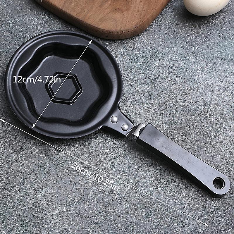 Portable Mini Nonstick Frying Pan Practical Round Egg Omelette Pan Kitchen Tools