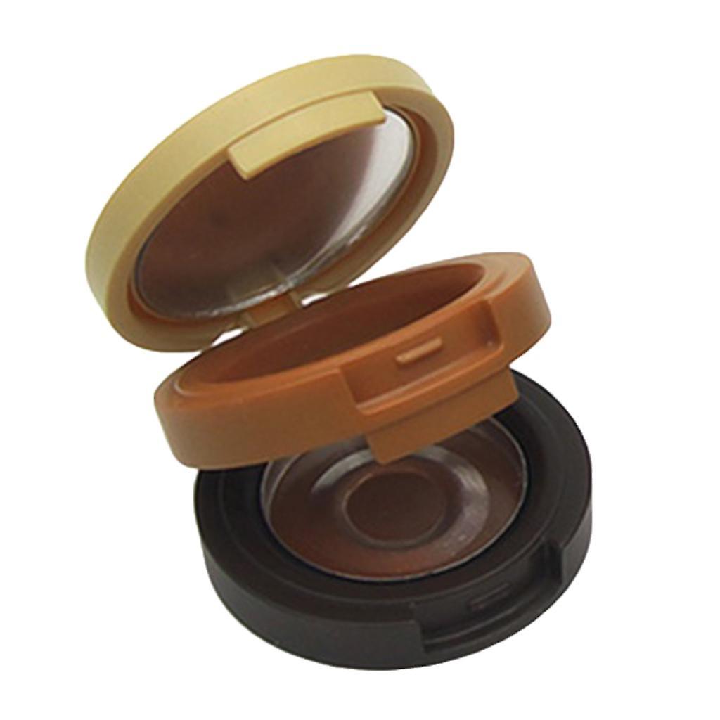1.5g Round Empty Makeup Eyeshadow Blush Lipstick Powder DIY Case Box 2 Layer