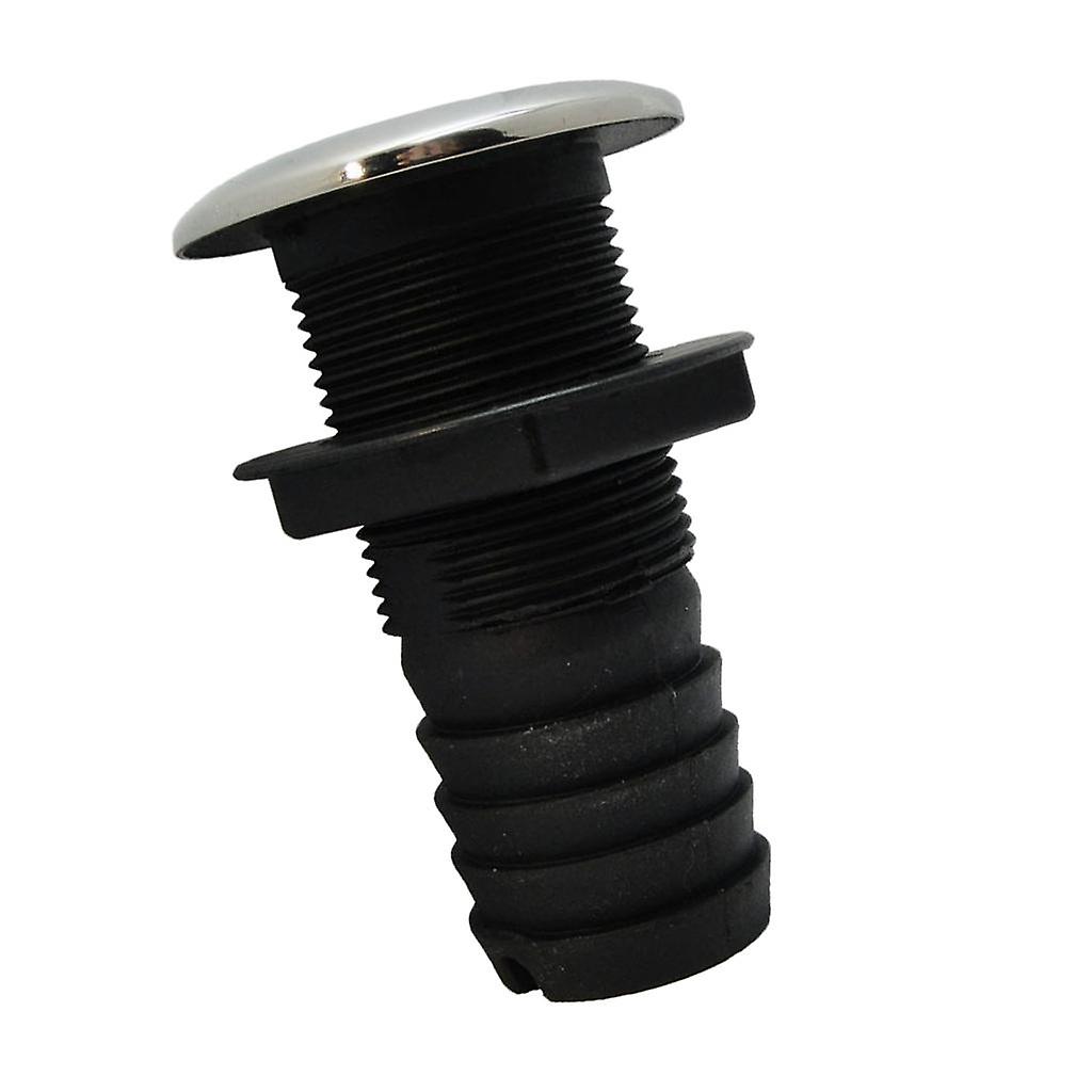 1-1/2 Inch Thru-Hull Bilge Pump and Aerator Hose Fitting for Boat