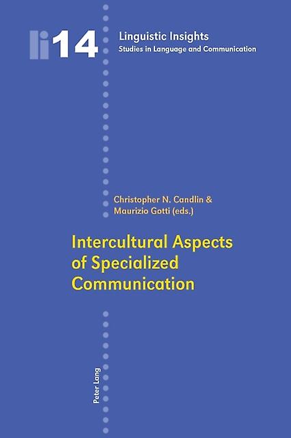 Intercultural Aspects Of Specialized Communication Paperback Book
