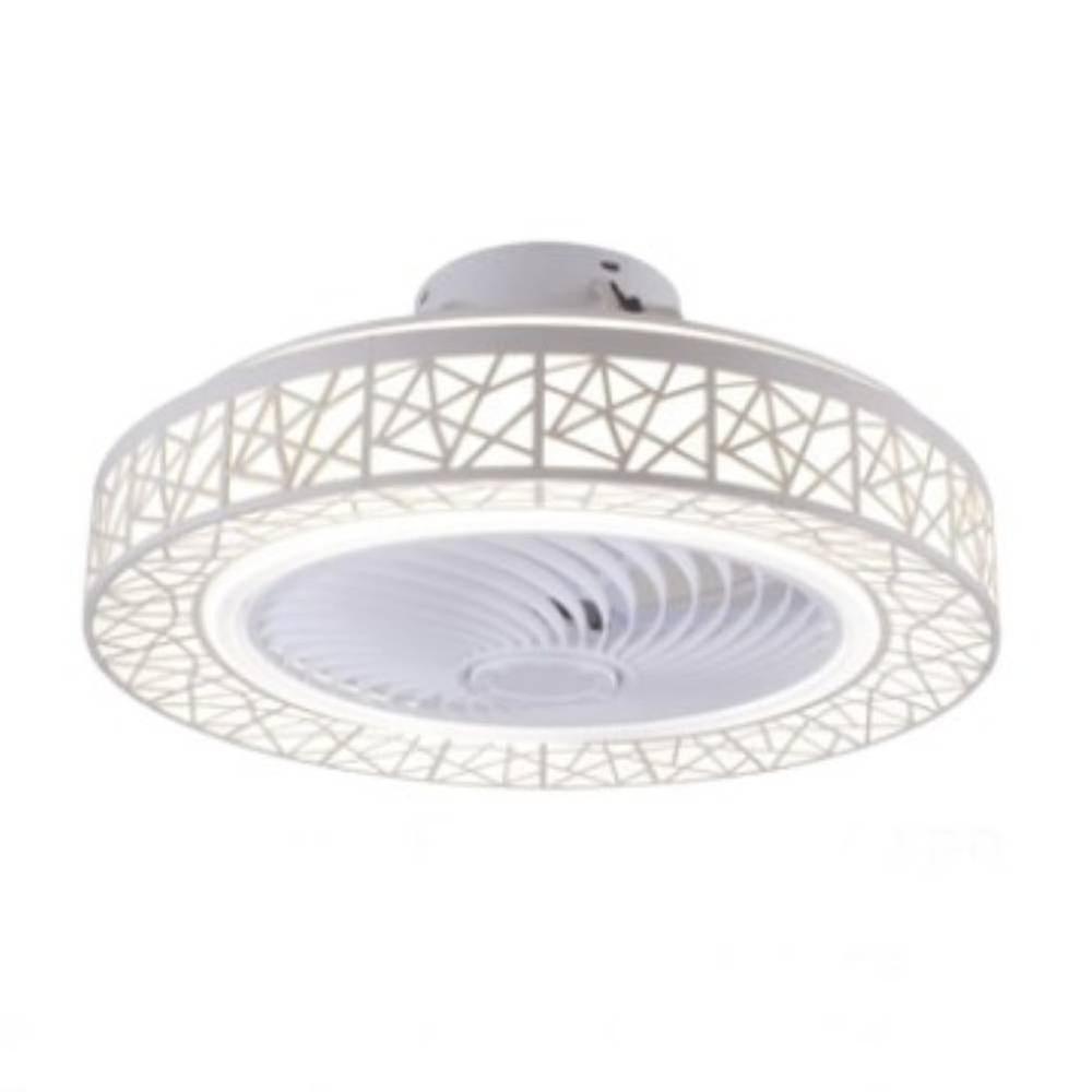 Hollow Pattern Invisible  Ceiling Light, Nordic Household Led Integrated, Children's  Room Fan Light,