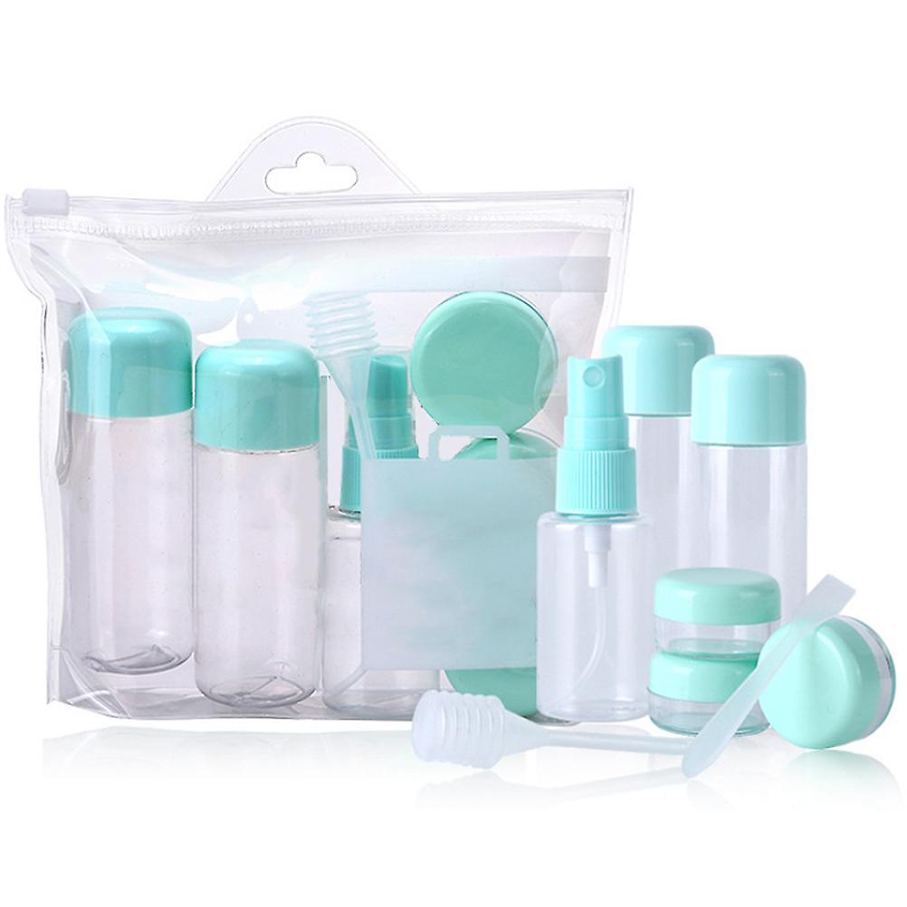 Lot de 8 flacons de voyage rechargeables et anti-fuites pour produits de toilette, shampoing liquide, crèmes cosmétiques