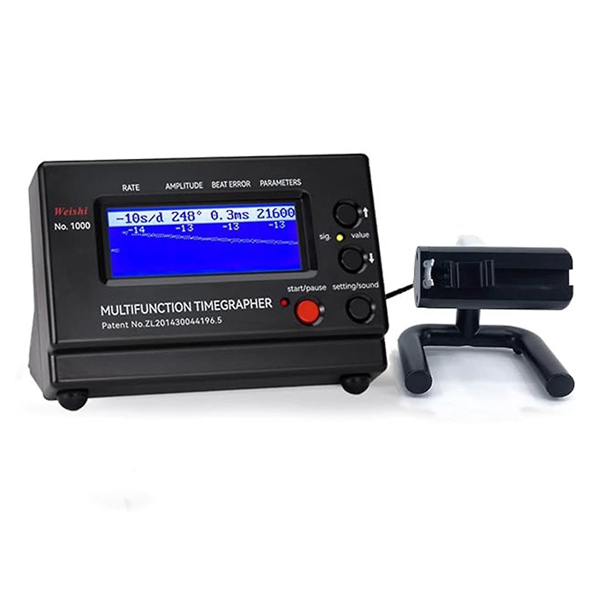 ,US Plug,No.1000 Timegrapher Watch Testing Tool Watch Tester for Repairers Hobbyists Watch Test Rep