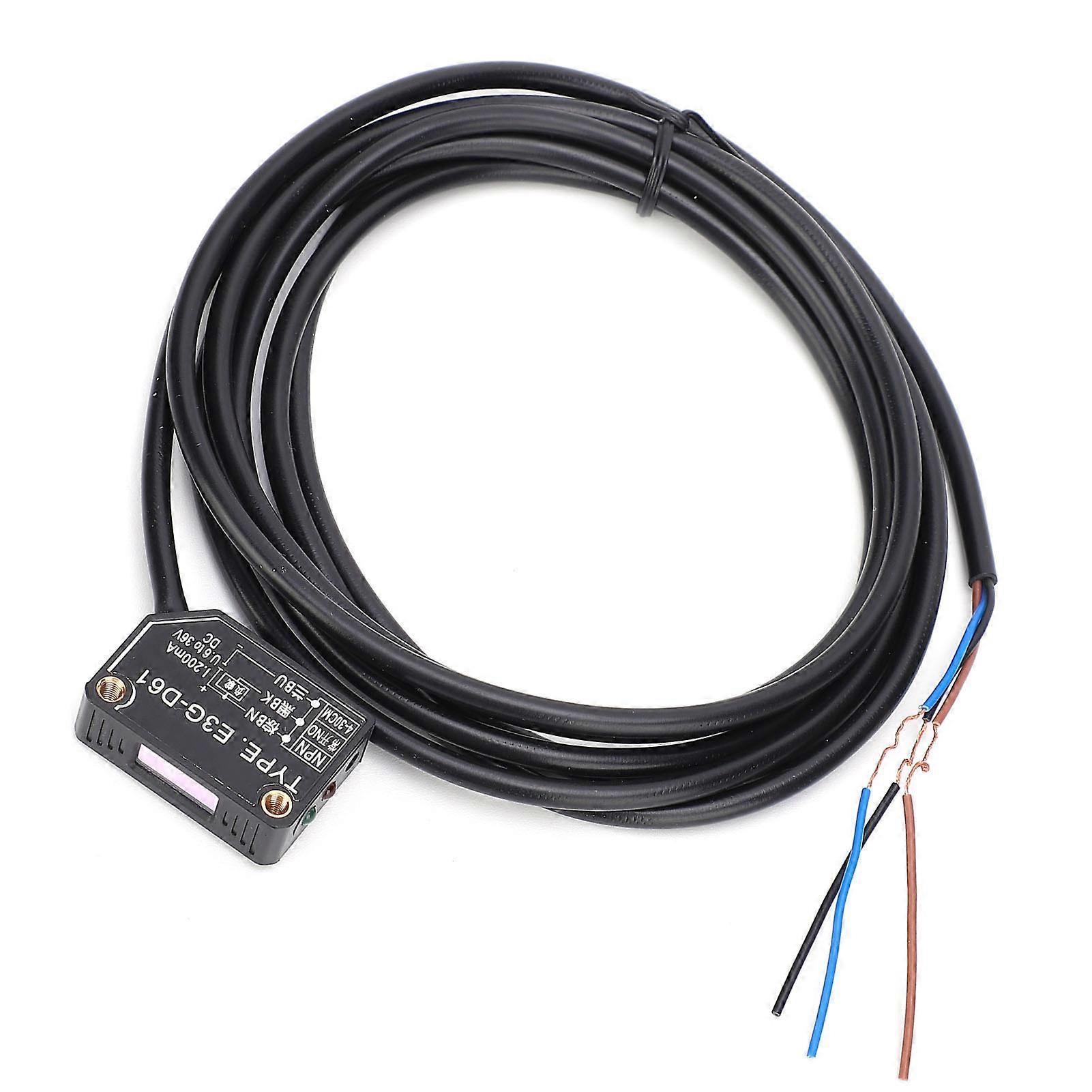 BERM Photoelectric Switch Square NPN 3Wire Normally Open Sensor E3GD61 DC636V