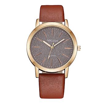 Yolako Quartz Watch Ladies - Anologue Luxury Watch for Women Brown