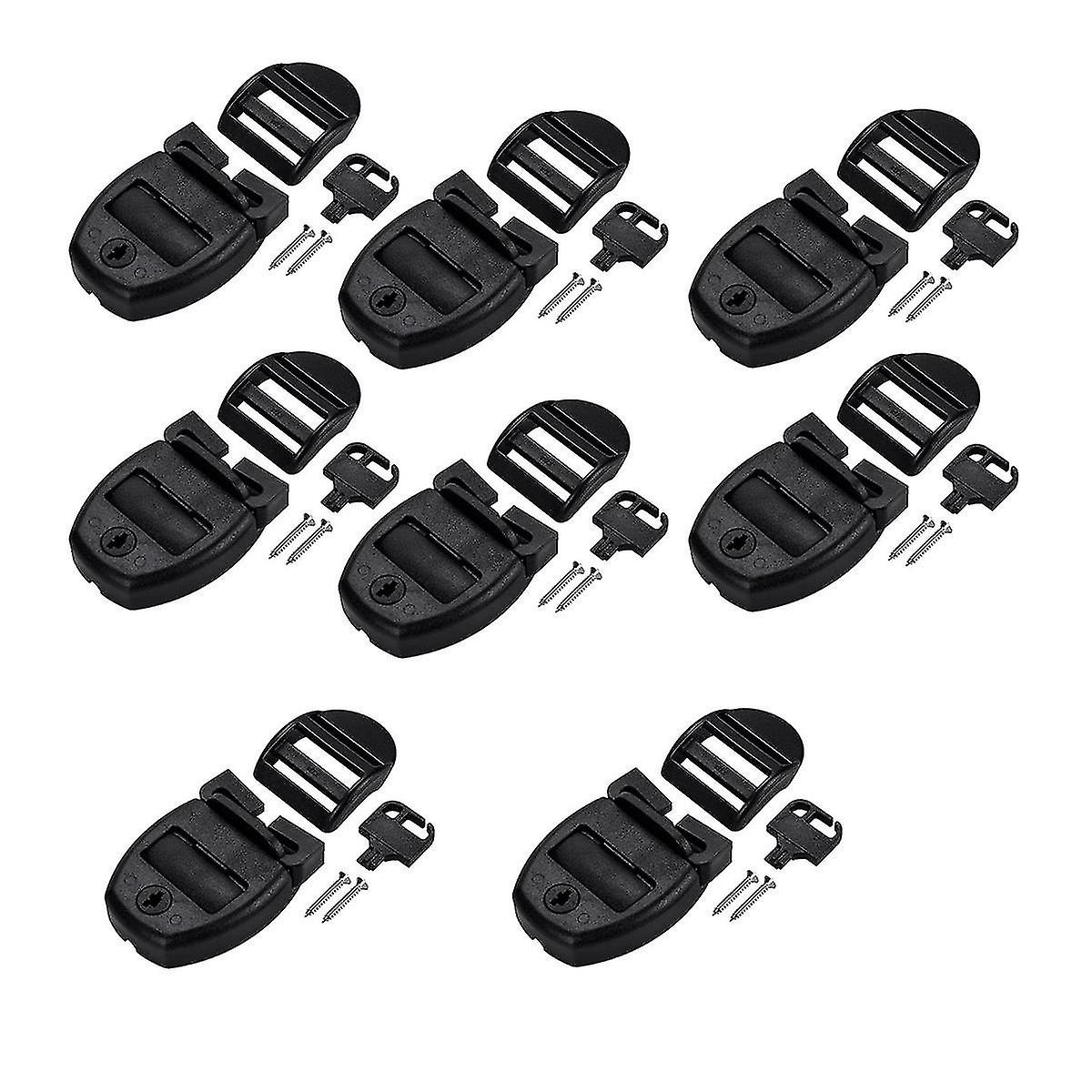 8 σετ Spa Hot Tub Cover Broken Latch Repair Kit Spa Cover Lock Αντικατάσταση υποδοχής Μάνδαλα Clip Lock-A1