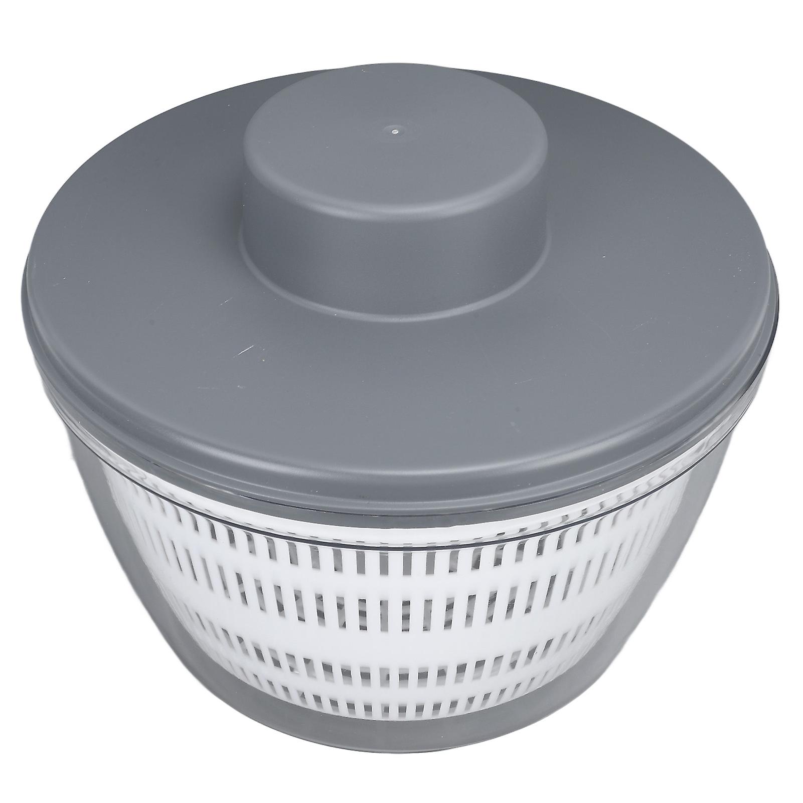 Vegetable Washing Machine Efficient Reliable Multifunctional Durable Fruit Spinner Dryer for Home Kitchen Gray 