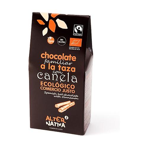 Organic hot chocolate with cinnamon 125 g (Chocolate - Cinnamon)