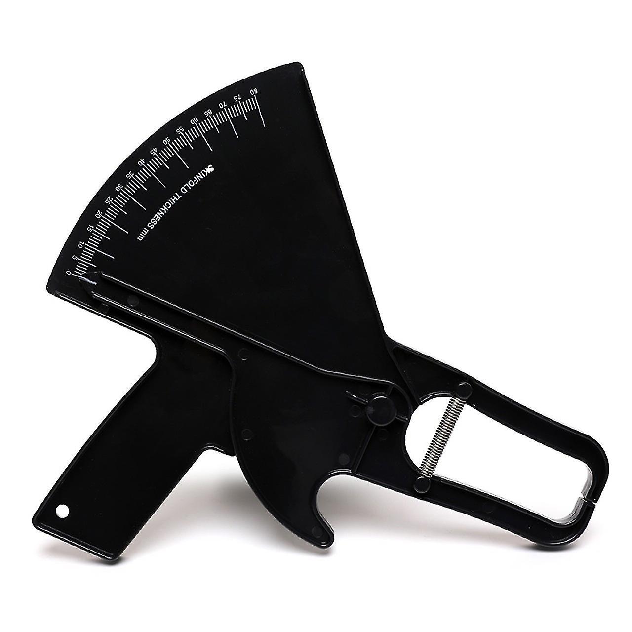 Skinfold Caliper For Measuring Body Fat, 0-80mm Fat Measuring Test Slim Guide Skinfold Caliper