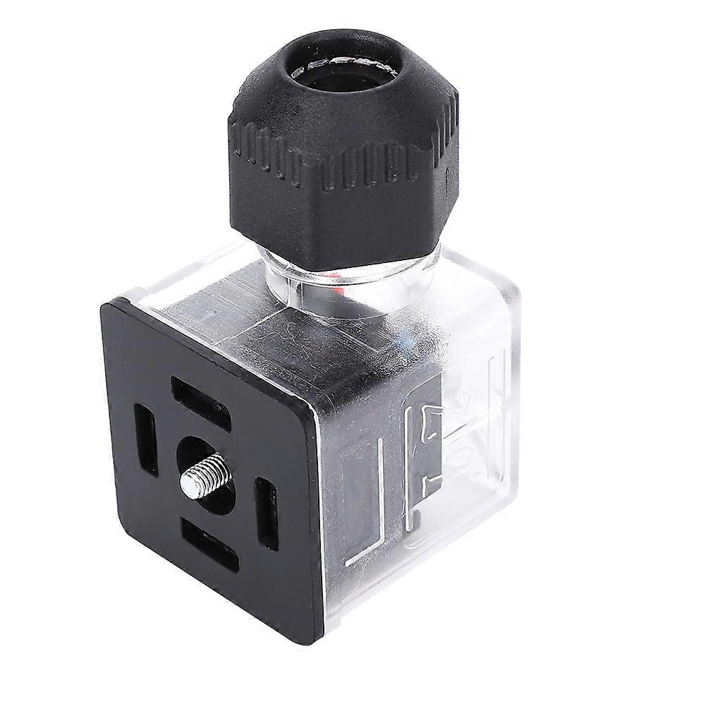 5PCs Transparent Waterproof Dustproof DC Plug with Light 12V IP67