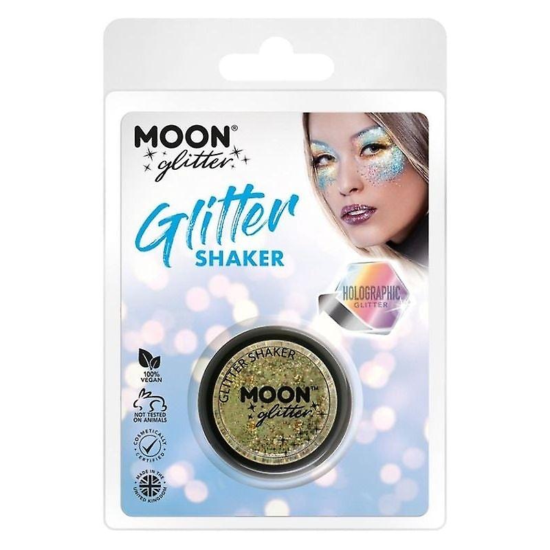 Moon Glitter Holographic Shaker Gold G00641