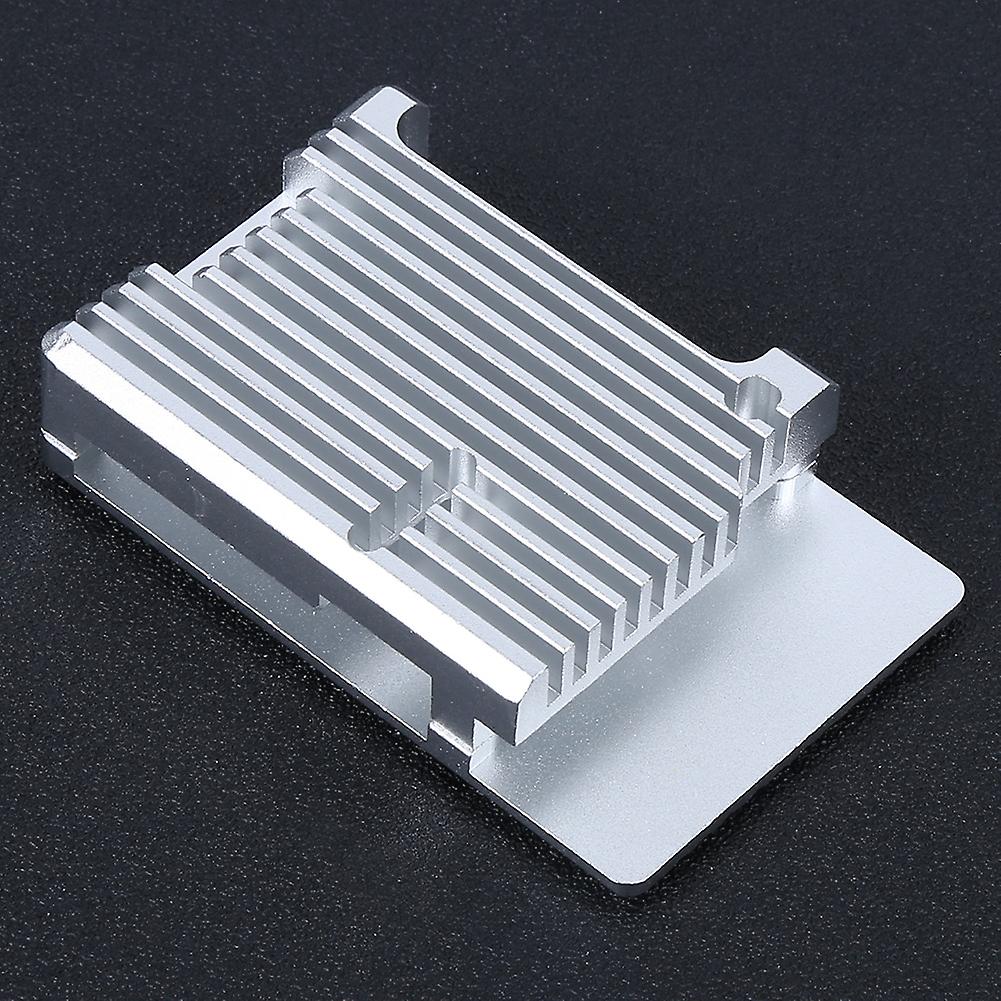 Motherboard Case Aluminum Alloy Durable Electronic Components Black for Raspberry Pi4