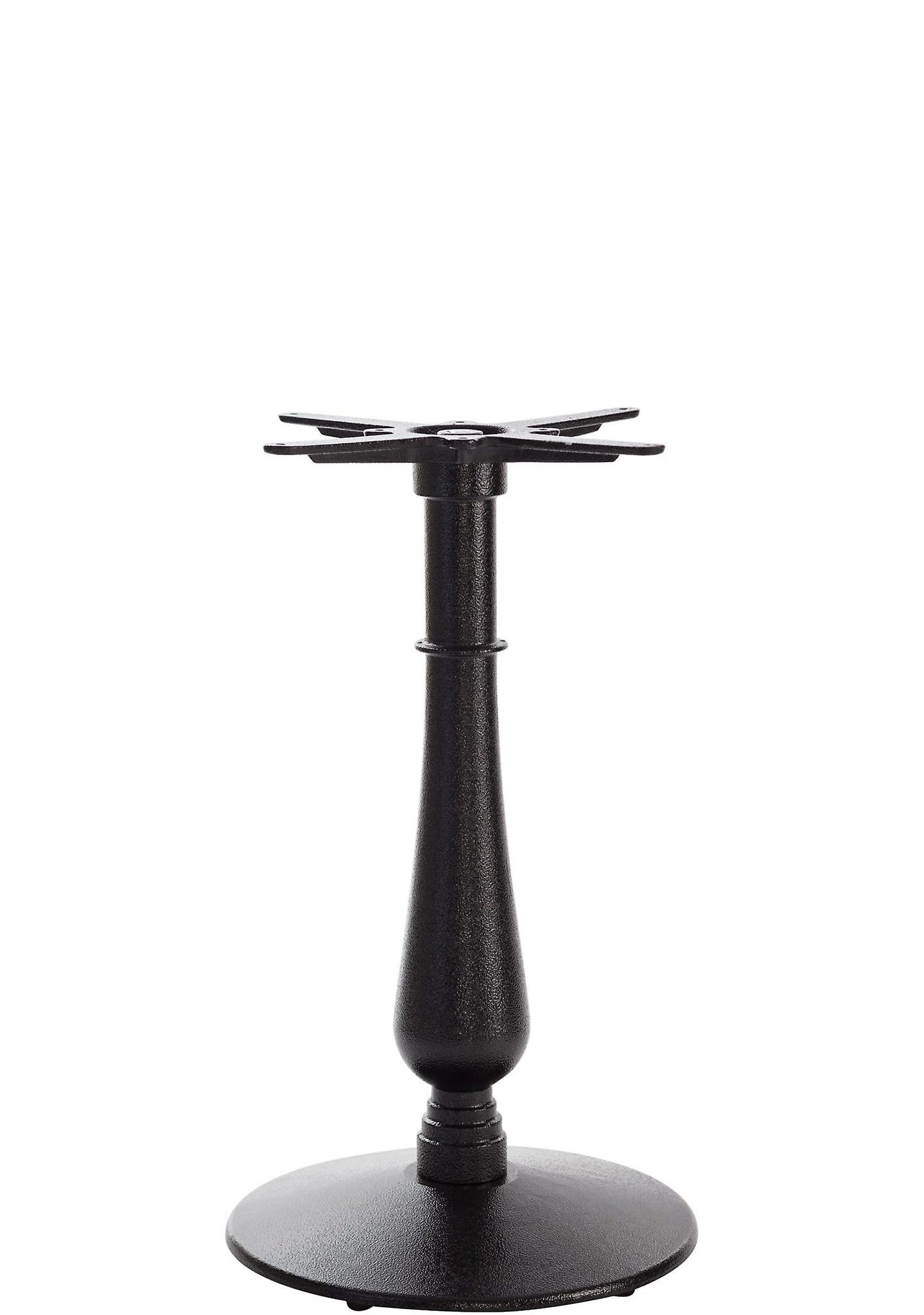 Black Cast Iron C Elabra Table Base - Medium - Height - 720 Mm