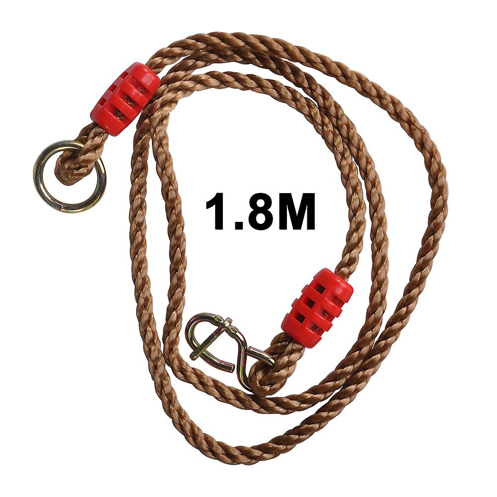 2 Pack Adjustable Swing Ropes, 1.8m, Strong, Ideal for Hanging from a Tree, Hammock or Swing.