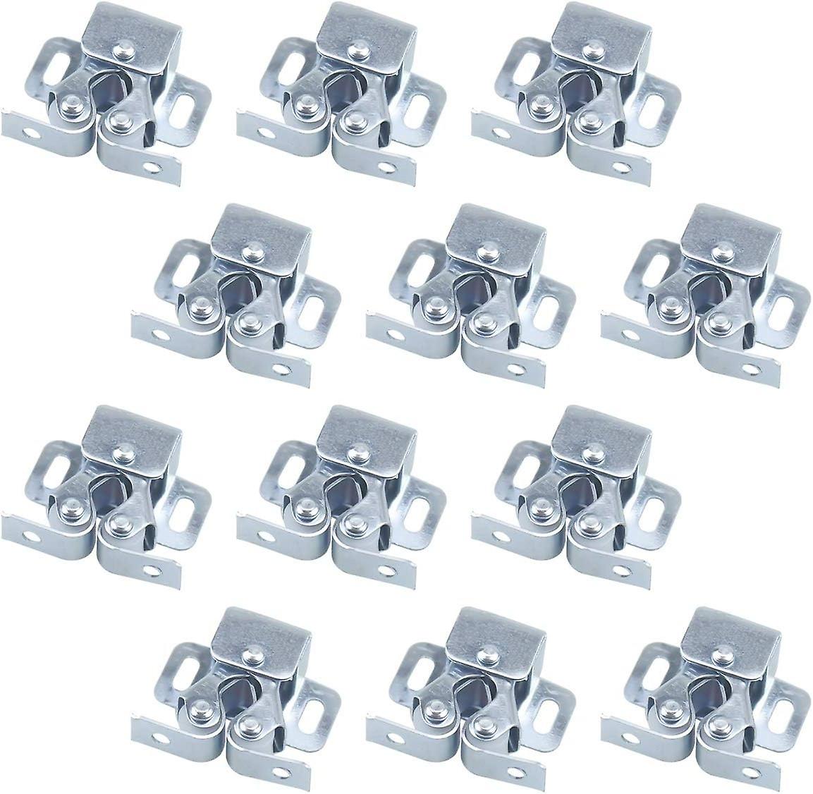 12pcs Latch with Double Roller for Cabinet Swing Door