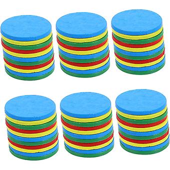 Wood Chips Poker Toy Set - Kids Toys, Counting Discs, Gaming & Crafting - Unfinished DIY Wood Coins