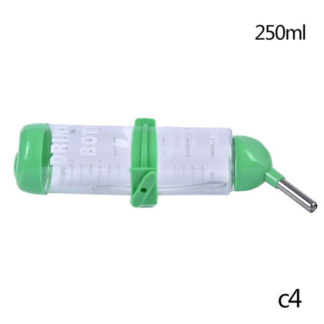 פלסטיק אוגר שתיין בקבוק מים מאכיל מאכיל תלוי כלב מחמד כלב גינאה סנאי ארנב שתייה ראש צינור מזרקה