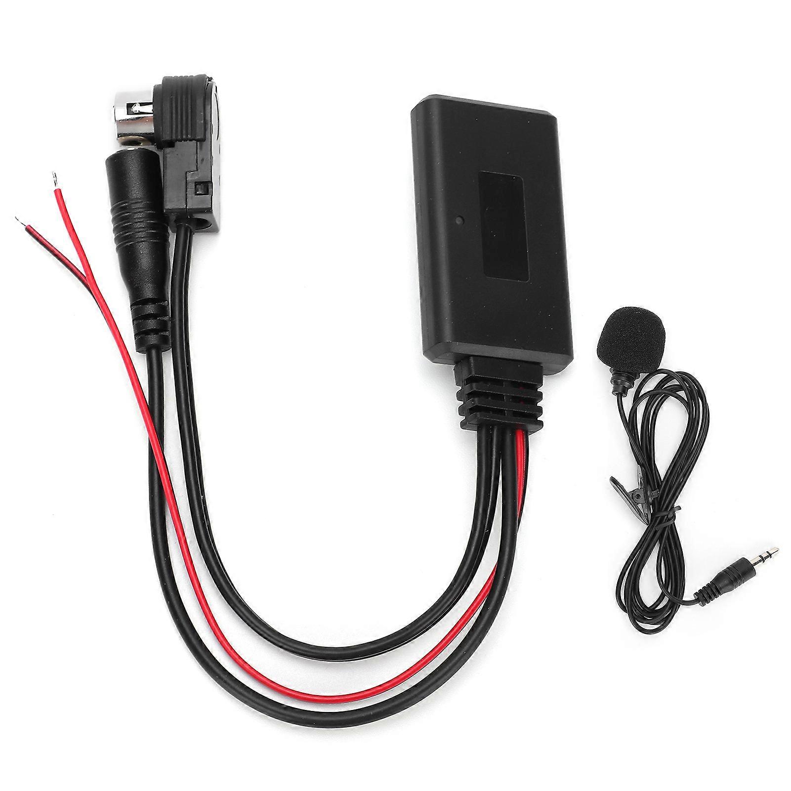 Adapter Bluetooth AUX z mikrofonem Smartfon Zestaw głośnomówiący do radia Alpine