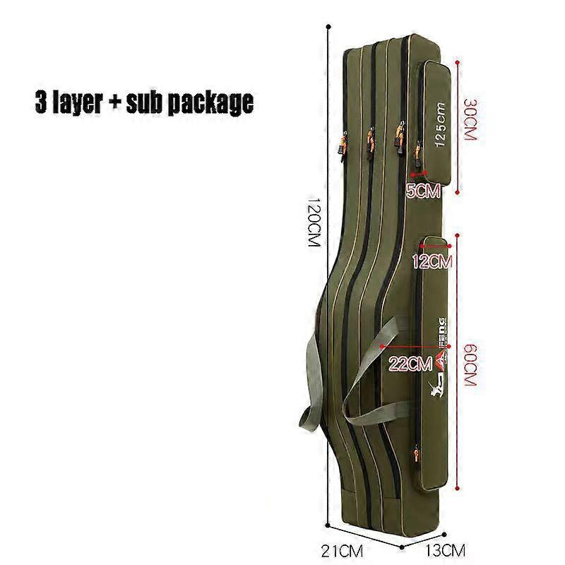 החדש ביותר עמיד למים בטן דיג תיק 80 130 ס"מ 2/3 שכבות קיבולת גדולה דיג להתמודד עם שקית מיון