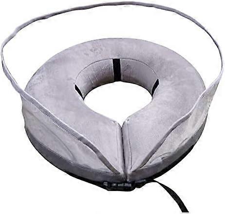 Soft Inflatable Dog Collar, After Surgery Anti-Licking & Scratching Baffle for Small Medium and Large Dogs