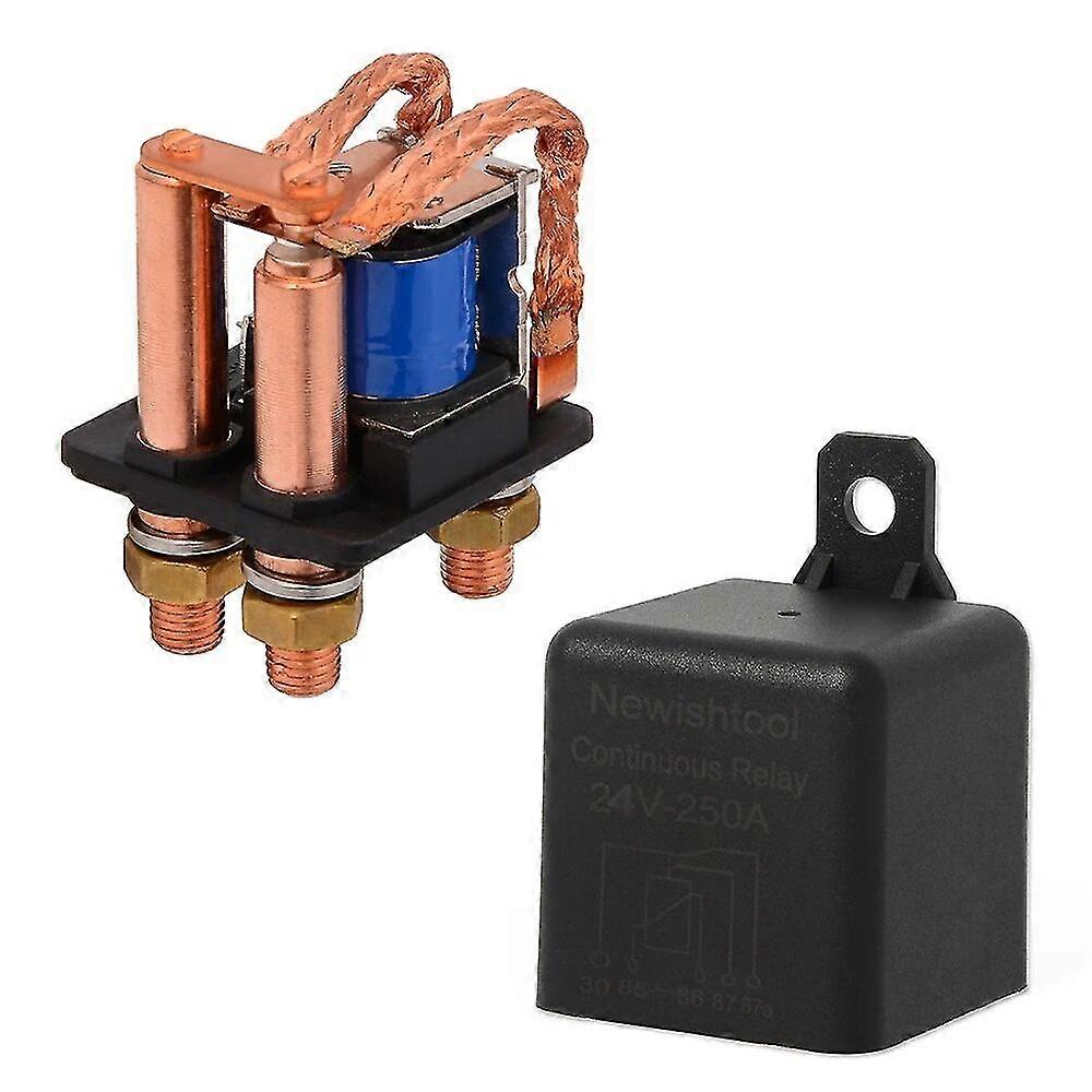 250a/150a 12v 24v High Power Car Truck Motor Relay Continuous Type Auto On/off Normally Open 5pin Ba