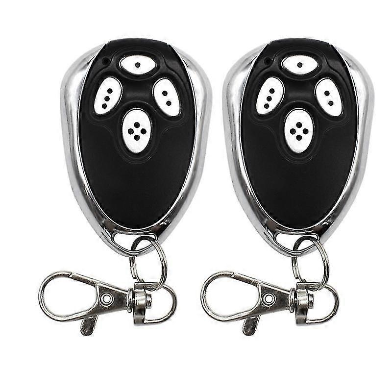 2pcs Porte De Garage Télécommande Pour Alutech At-4 Ar-1-500 An-moteurs At-4 Asg1000 At4 À 433mhz Rolli