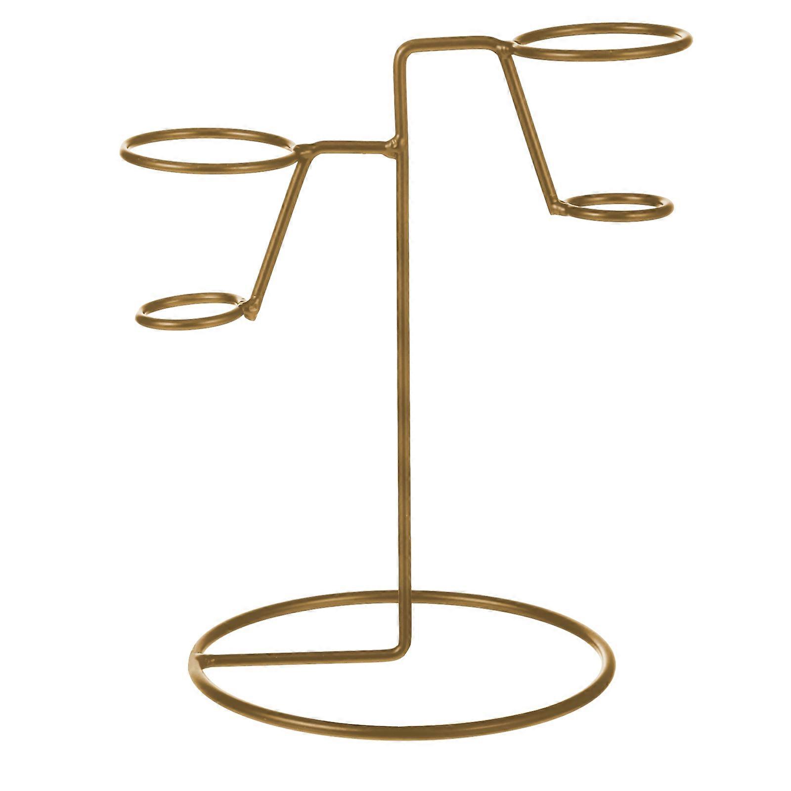 Iron Art Ice Cream Holder Simple Iron Ice Cream Stand for Display Storage