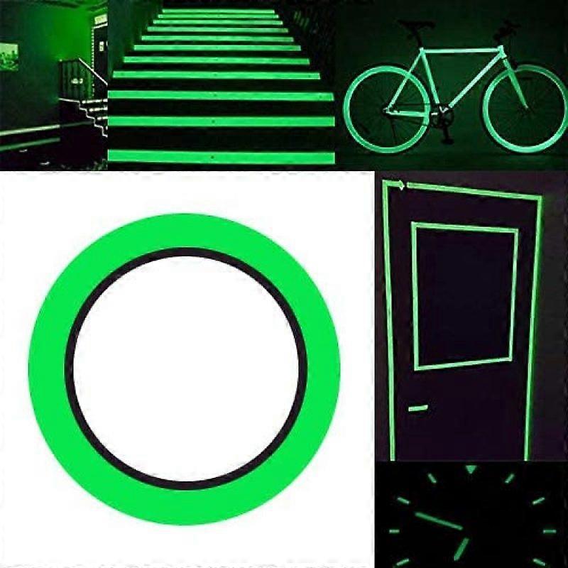Nirvana Luminous Tape, Self Adhesive Tape, Warning Tape, Luminous Tape, Glow In The Dark, Waterproof, Removable, Durable, Portable, Stable, Safety / 1