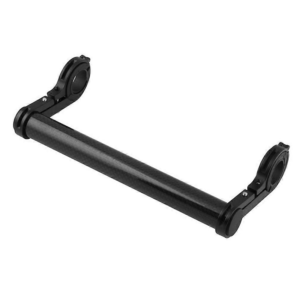 Motorcycle Bike Handlebar Extender Aluminum Alloy Double Clamp Bike Bracket For Holding Flashlight JOHX