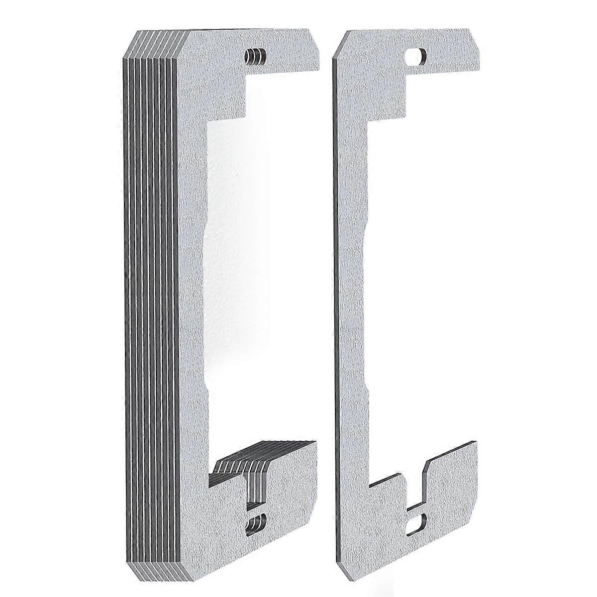 10Pcs Wall Plate Spacer- Metal Flush Fit Device Leveling Plates - Receptacle Spacers Shims Leveler for Fixing Walls