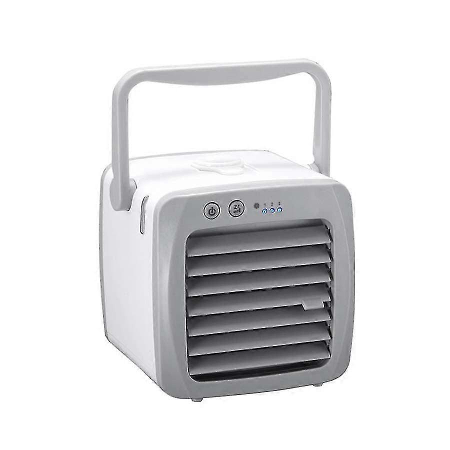 Portable air conditioning fan 3 speeds mini anion purifier humidifier desktop usb cooling purifier desk bedroom fan