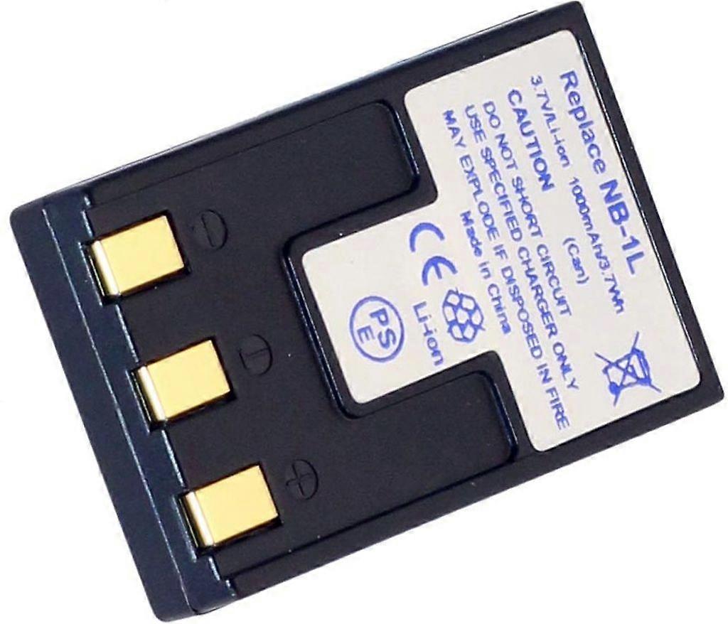 Battery for NB-1L/1LH replacement battery