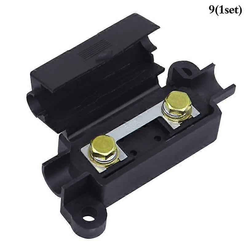 5PCS Auto Fuse Flat Plate Type 32V Fork Type Bolt Battery Fuse Car Modification Stand30A 40A 50A 60A 80A 100A 110A 120A Fuse Box