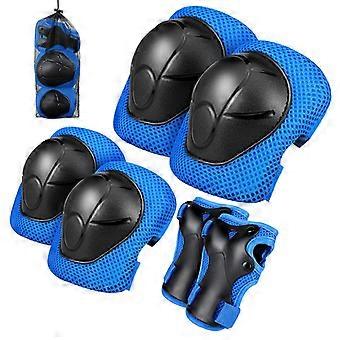 Kids Knee Pads,6pcs Adjustable Boys Girls Knee and Elbow Pads