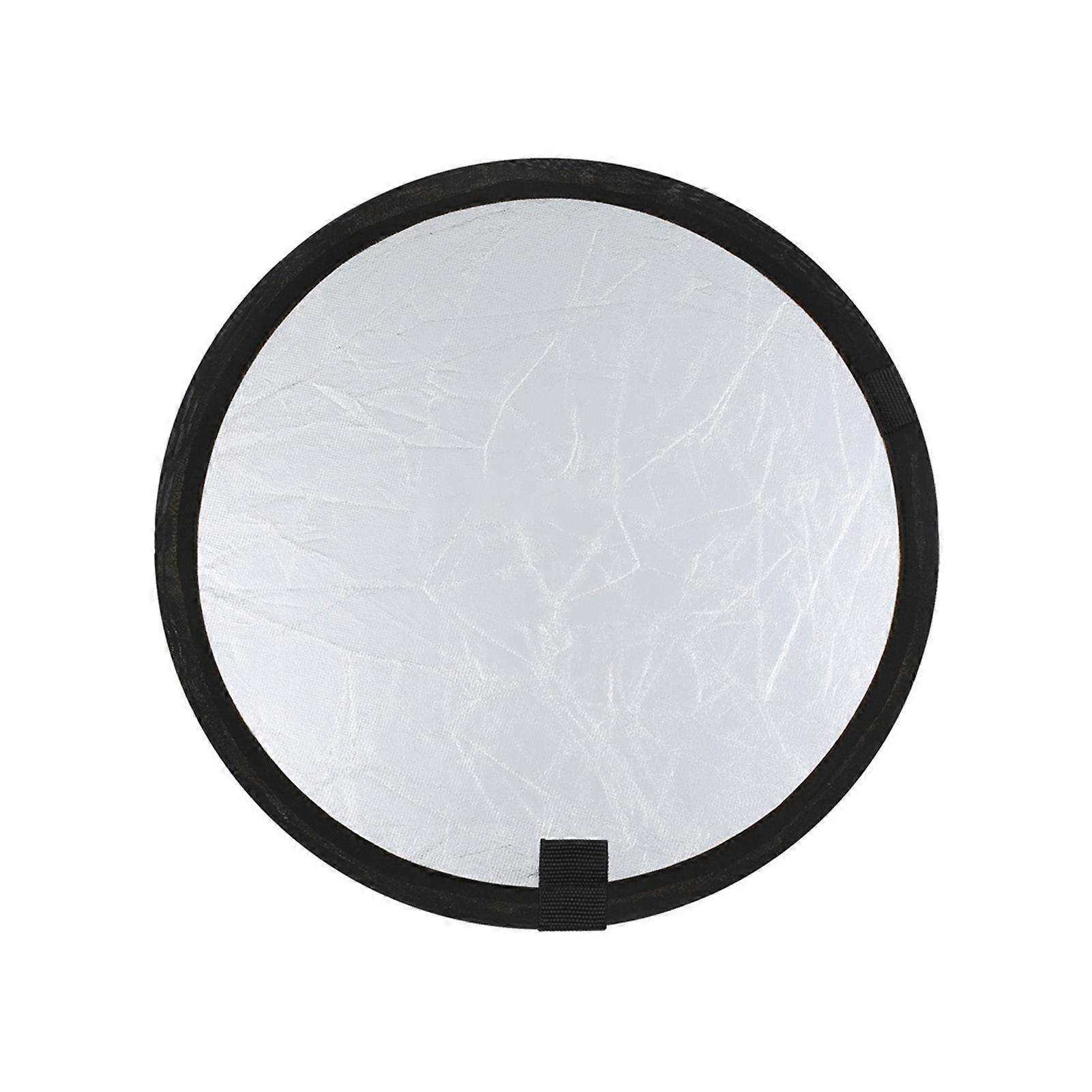 2-in-1 Mini Collapsible Portable Reflector Foldable Indoor Outdoor Photos Shooting Mini Diffuser for Photography Studio