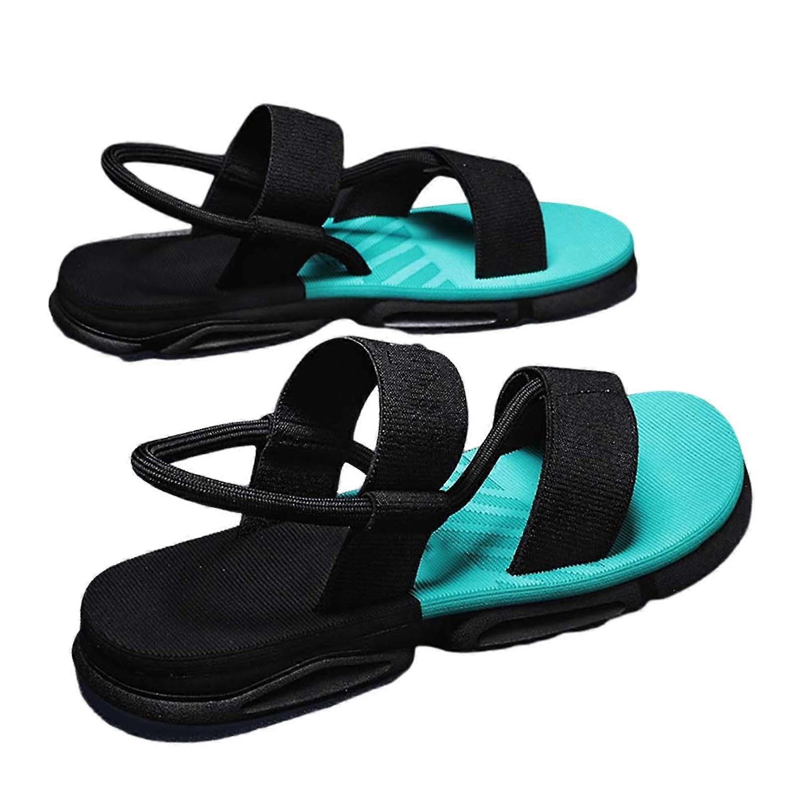 2 Thick-soled Sls For Men Non-slip Comfortable Beach Shoes For