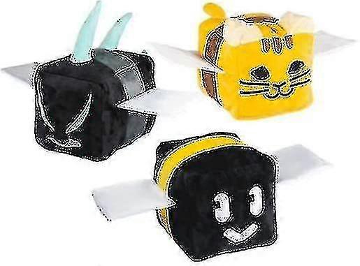 Bee Swarm Plush Toy, 7 Inch Basic Bee, Tabby Bee And Vicious Bee Deluxe Plush Toy, Game Cartoon Plush Toy