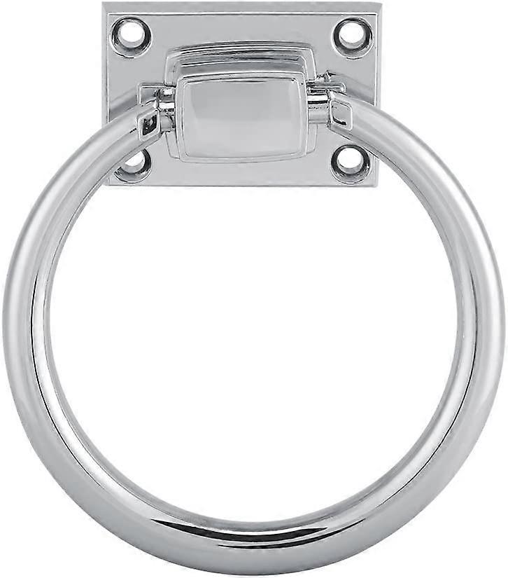 ZK- Furniture Handle Cabinet Handle Knock Door Chair Handle, Silver