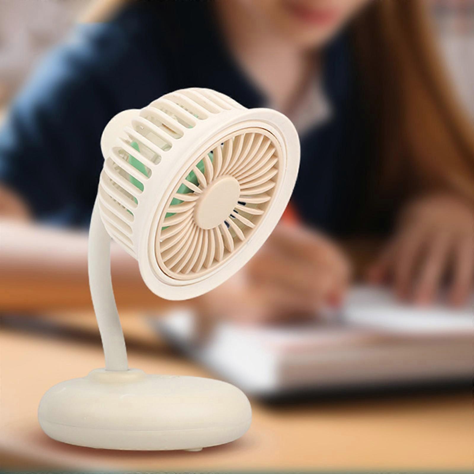 USB Desktop Fan Rechargeable Convenient Mini Small Folding Circulating Student Dormitory High Wind Power Fan Flye242282