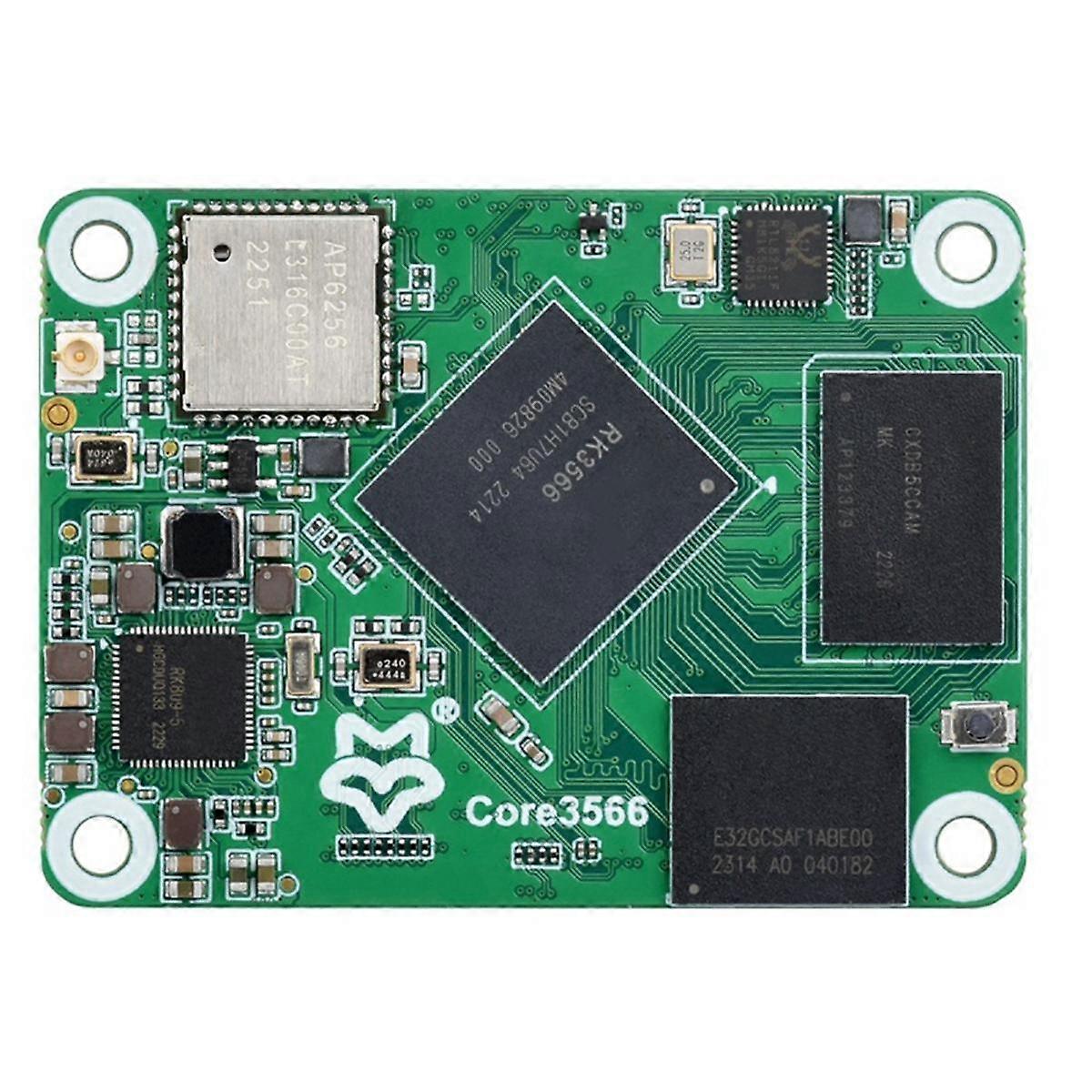 Core3566 Module, Rockchip RK3566 Quad-Core Processor, Compatible with for CM4,2GB+ 32GB Emmc with W